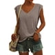 thumbnail image 1 of Puntoco - Camiseta de manga corta para mujer, informal, suelta, suave, color sólido Puntoco Puntoco-1200, 1 of 8