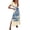 Multicolor-e, variant on Sexlip Womens Maxi Dress Short Sleeve Tie Dye Design Soft Fabric Flowy Silhouette for Daily Wear Multicolor M