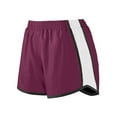 thumbnail image 2 of Augusta Sportswear M Girls Pulse Team Shorts Maroon/White/Black 1266, 2 of 3