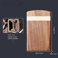 thumbnail image 1 of Estuche para cigarrillos de nogal negro con sabor a madera Estuche para cigarrillos grueso y creativo para hombres Estuche para cigarrillos Estuche para cigarrillos fino para mujeres, 10 cigarrillos, 1 of 5