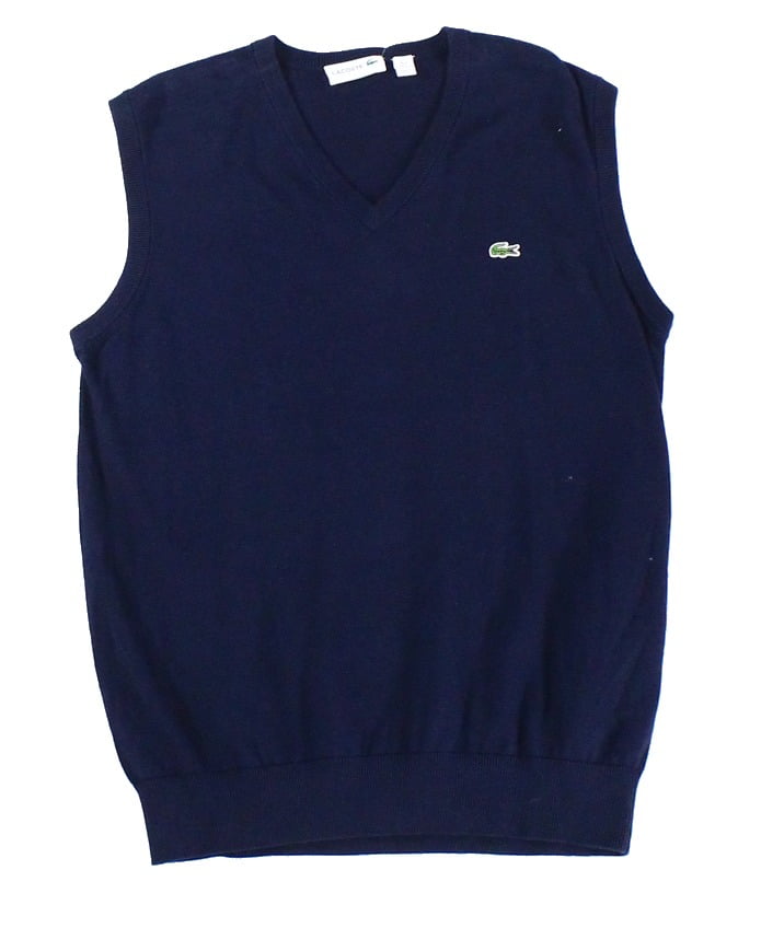 lacoste navy blue jumper