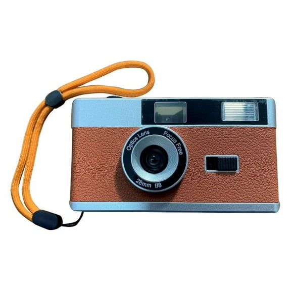 Classic 35mm Film Camera with Flash Ideal for Film Photography Lovers