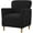 Black a, variant on ATJIA Armchair Slipcover 1-Piece Jacquard Accent Chair Covers with Arms Soft Waterproof Chair Slipcovers for Living Room