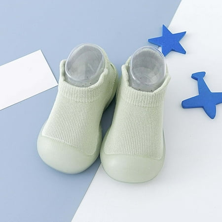 Children Socks Fashion New Pattern Simple Solid Color Non Slip Floor Shoes Comfortable Walking Socks Shoes