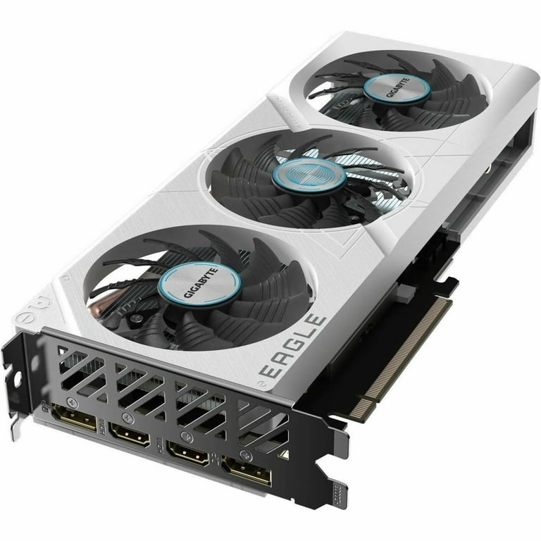 GIGABYTE GeForce RTX 4060 EAGLE OC ICE 8G Graphics Card, 3x GIGABYTE GeForce RTX 4060 EAGLE OC ICE 8G Graphics Card, 3x