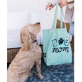thumbnail image 3 of Lazy One Canvas Tote Bag, Reusable Unisex Bag for Shopping, Travel, and Work (Dog Mom), 3 of 5