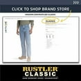 thumbnail image 3 of Rustler Classic Men's Big And Tall Big & Tall Classic, Stonewash, Size 34W X 36L, 3 of 4