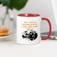 thumbnail image 3 of CafePress - Bridge Players Mugs - 11 oz Ceramic Mug - Novelty Coffee Tea Cup, 3 of 4