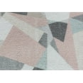 thumbnail image 6 of Rugs America Mika MO60A Milkshake Geometric Contemporary Pink Area Rug, 8'x10', 6 of 7