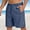 Ensign Blue, variant on Men's UPF 50+ 7" Inseam Hiking Shorts with 27 Zipper Pockets Water Resistant Quick Dry Lightweight for Outdoor Fishing