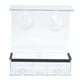 thumbnail image 1 of Alimentador automático de plástico para pájaros, alimentador transparente de comida para mascotas para uso en interiores y exteriores, 1 of 8