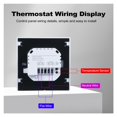 thumbnail image 3 of Smart Heat Floor Wall Thermostat 16A Electric Home Underfloor Warm Heating Temperature Controller ,High Compatibility, 3 of 7