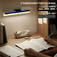 thumbnail image 3 of 7 Mode RGB Rechargeable LED Desk Lamp with Remote Control, 1800mAh Battery, Magnetic Light for Cabinet, Closet, Flexible Reading Light for Bedside Lamp with Rotatable Magnetic, 3 of 7