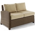 thumbnail image 5 of Crosley Furniture Bradenton 5 Piece Fabric Patio Sectional Set in Sand, 5 of 19
