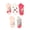 Strawberry Shortcake, variant on Hello Kitty & Friends Girls No-Show Socks, 5-Pack, Sizes S/M-M/L