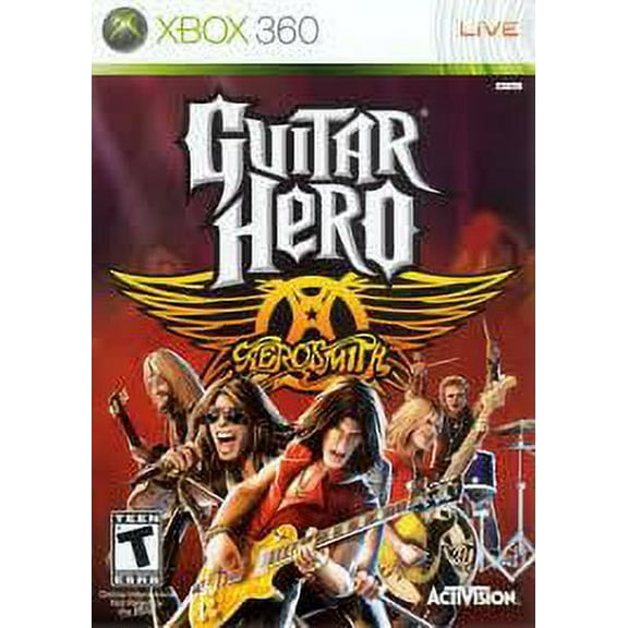 Restored Guitar Hero Aerosmith- Xbox 360 (Refurbished)