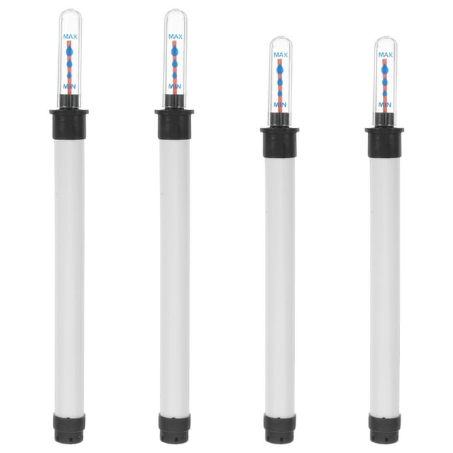KAKOWELY 4pcs Water Gauge For Plants Water Gauge Potted Plants Water Indicators Water Level Meter Water Testing Tool For Plants Water Gauge6.5"X0.79"X0.79"