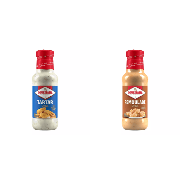 Louisiana Fish Fry Products Tartar Sauce, 10.5 oz&Louisiana Fish Fry Products Remoulade Sauce, 10.5 oz