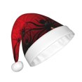 thumbnail image 2 of Fuzoiu Spiders On The Web And Space Print Santa Hat Christmas Hat for Adults,Santa Hats with Pompom, Unisex Xmas Holiday Hat for Christmas New Year Festive Party Supplies, 2 of 6