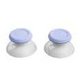 thumbnail image 6 of eXtremeRate Light Vight & White Dual-Color Replacement 3D Joystick Thumbsticks for PS5 Controller, Analog Thumb Sticks with Screwdriver for PS4 Slim Pro Controller, 6 of 7