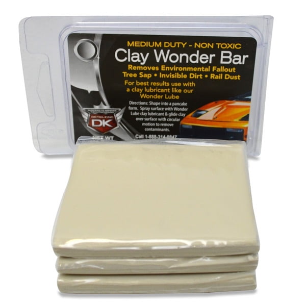 Auto Detailing Clay Bar Wonder Bar Medium Duty