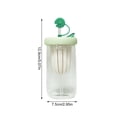 thumbnail image 3 of ¡Gran oferta! Taza creativa para cerveza fría, taza de té de flores, vaso con pajita de cristal de alto valor, regalo promocional, vaso transparente, 3 of 4