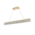 thumbnail image 5 of Valetta 48 inch LED linear pendant in gold, 5 of 9