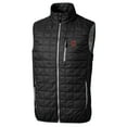thumbnail image 2 of Men's Cutter & Buck Black Cornell Big Red Big & Tall Rainier PrimaLoft Eco Full-Zip Puffer Vest, 2 of 3