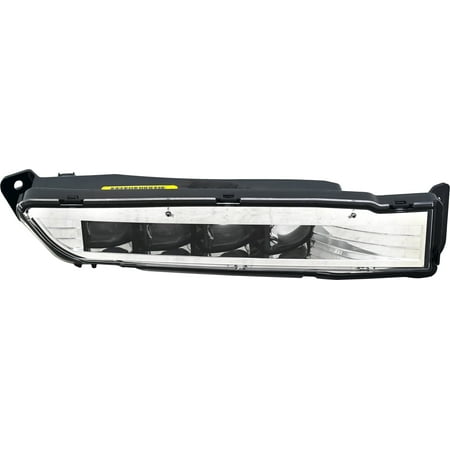 Replacement RH10750009Q Fog Light Compatible with 2018-2021 Honda Accord Front, Right Passenger With bulb(s) CAPA Certified