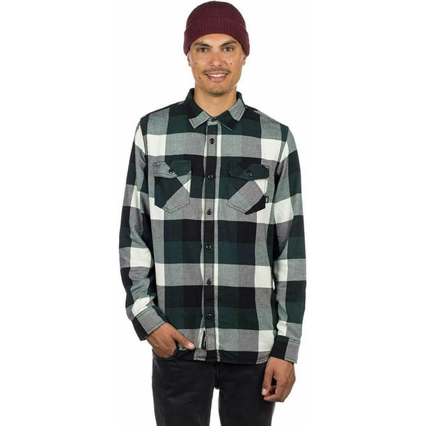 box flannel shirt vans