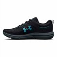 thumbnail image 1 of Under Armour Chaussure de Course pour Homme Charged Assert 10, (003) Noir/noir/bleu Surf, 10.5, 1 of 5