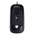 thumbnail image 2 of Vonky Wired Ultra-thin Mini Mouse Desktop Computer Laptop Matte Black black computer mouse White Cute Ergonomic Gaming Mouse, 2 of 9