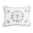 thumbnail image 2 of Modern Heirloom Gwen White/Purple Floral Embroidered Quilt Set 3-Piece Quilt Set, King, 2 of 5