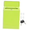 thumbnail image 4 of MERRYHAPY Home Use Mailbox Green Rectangular 1Set 11.8x8.7x2.4in, 4 of 8