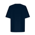 thumbnail image 5 of Womens Summer T Shirts Short Sleeve Short Sleeve Shirts Women Work Vneck Tshirts Shirts for Women Plain Tee Shirts Plus Size Tops, 5 of 5