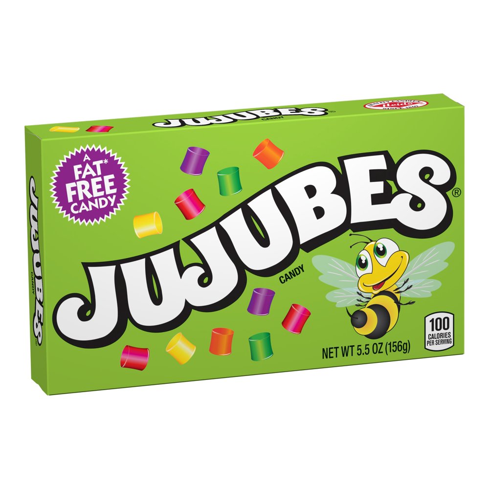 Jujubes Fat Free Candy Theater Box, 5.5 Oz (12 Count)