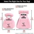 thumbnail image 3 of DogBuddy Pooper Scooper, Portable Dog Poop Scooper, Sanitary Dog Waste Pick Up, Heavy Duty Dog Waste Cleaner with Bag Dispenser, Dog Leash Clip and Pooper Scooper Bags Included (Large, Pink), 3 of 5