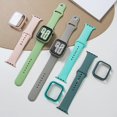 thumbnail image 4 of Funda y correa para Apple Watch, pulsera deportiva de silicona, 44mm, 45mm, 42mm, 40mm, 41mm, 38mm, iWatch 8, 7, 6, 5, 4, 3, SE, 4 of 4