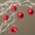thumbnail image 5 of ESULOMP Christmas Balls Ornaments, 9Pcs Xmas Tree Decorations, 60mm/2.36" Shatterproof Christmas Tree Ornaments Hanging Ball for Holiday Wedding Party Decoration, 5 of 7