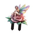 thumbnail image 2 of Tnarru Garden Stake 2D Acrylic Art Crafts Decor Fairy Stake for Home Backyard Patio B, 2 of 8