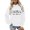 White, variant on Trendfront Womens Funny Quote Graphic Hoodies Long Sleeve Im Cold But Im Being Really Brave About It Letter Print Kangaroo Pocket Casual Pullover Tops