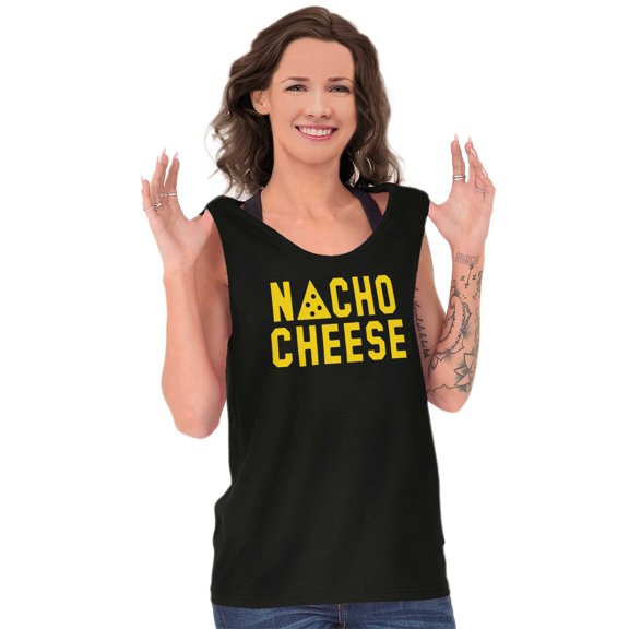 Nacho Cheese Funny Food Carbs Snacks Tank Top T Shirts Men Women Brisco Brands S