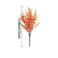 thumbnail image 3 of Harliver Fall Artificial Fall Flowers Fake Plastic Plants, No Fade Faux Autumn Plants, Thanksgiving Christmas Wedding Party Home Garden Fireplace Décor (Fall Brown & Fall red), 3 of 7