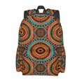 thumbnail image 2 of Disketp African Tribal Style Mochila Escolar de Gran Capacidad y Peso Ligero, Mochila de Viaje Ideal para Escuela, Trabajo y Uso Diario, Cómoda y con Estilo, 2 of 8