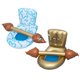 thumbnail image 1 of Funny Toilet Pool Floats Inflatable Raft Lounger Chair Pool Toys Water Battle Game for Kids Ages 8-12 & Adults, 1 of 5