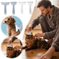 thumbnail image 5 of Celery Pets Pro Deshedding Comb - V-Tooth Dog & Cat Brush for Shedding Control - Gentle Pet Hair Removal Tool with Ergonomic Handle - for All Coat Types, 5 of 5
