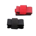 thumbnail image 1 of 2 Pcs Sangle de Ski Réglable, Ceinture de Transport Portable en Nylon pour Équipement de Ski Porte-Épaule en EVA pour Planche à Roulettes Bâtons de Ski Rouge Noir, 1 of 10