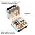 thumbnail image 2 of Ladybird Portable Square Jewelry Box Earrings Necklaces Bracelets Organizer for Girls and Women, 2 of 6