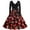 Red3, variant on HUAXUN-Womens Christmas Dress Long Sleeve Xmas V Neck 1950S Housewife Evening Party Prom Party Beach Dress Classic Wear(Black3,XXXL)