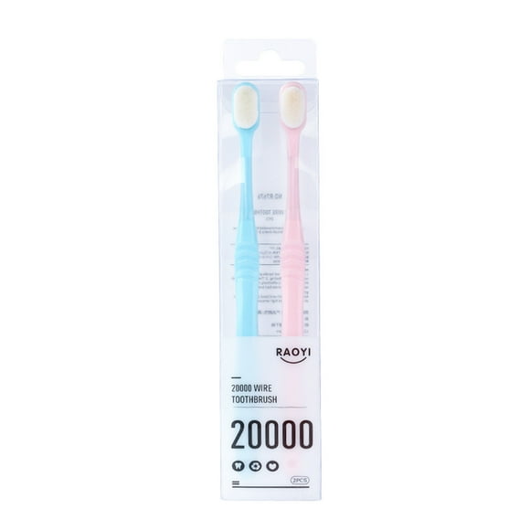 1 Set Super Soft Toothbrush Brush Oral Care Couple Travel Daily Necessities